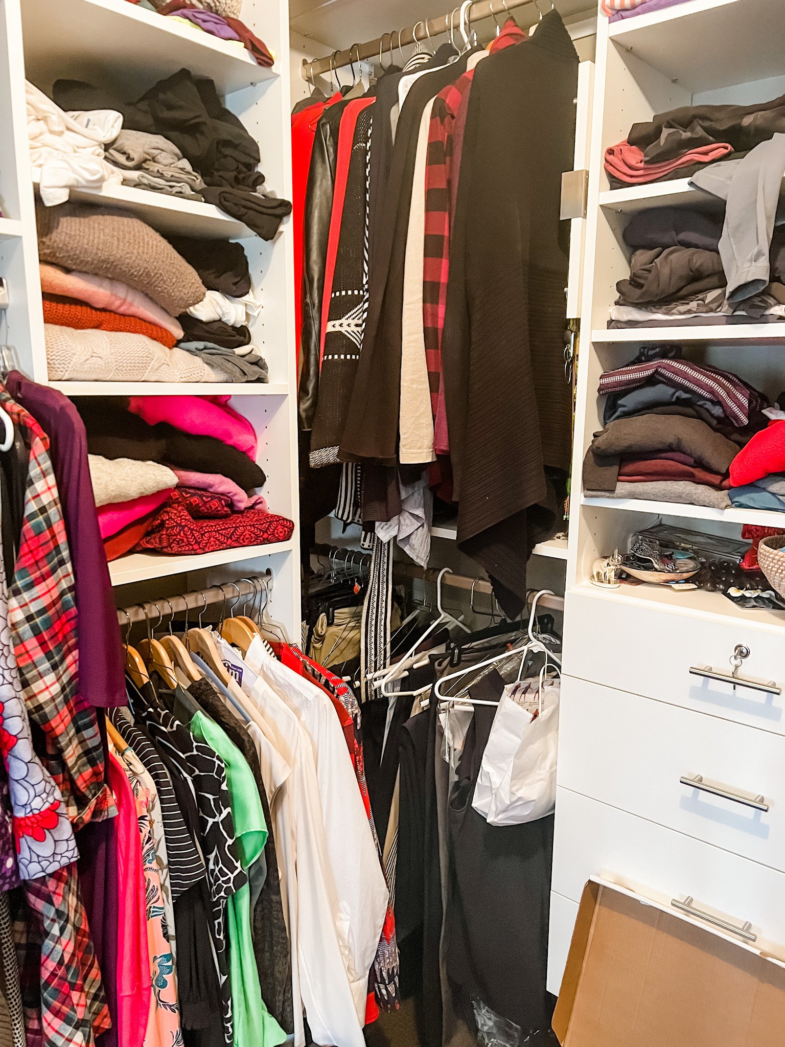 total closet makeover before minneapolis